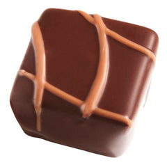 Jag Couture London - New York Hugo - salted caramel ganache in dark chocolate 11.4g