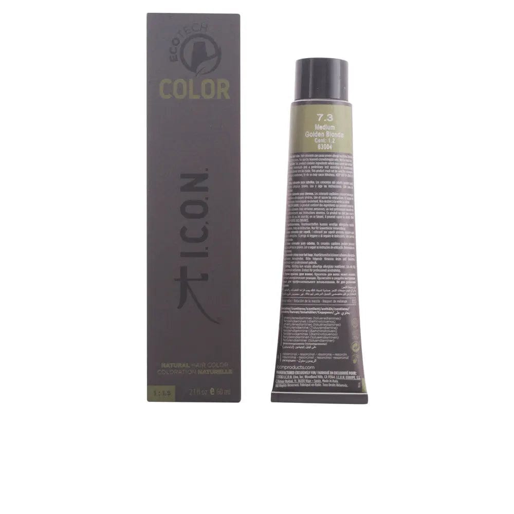 Jag Couture London - New York Icon Ecotech Color Natural Hair Color 7.3 Medium Golden Blonde 60ml