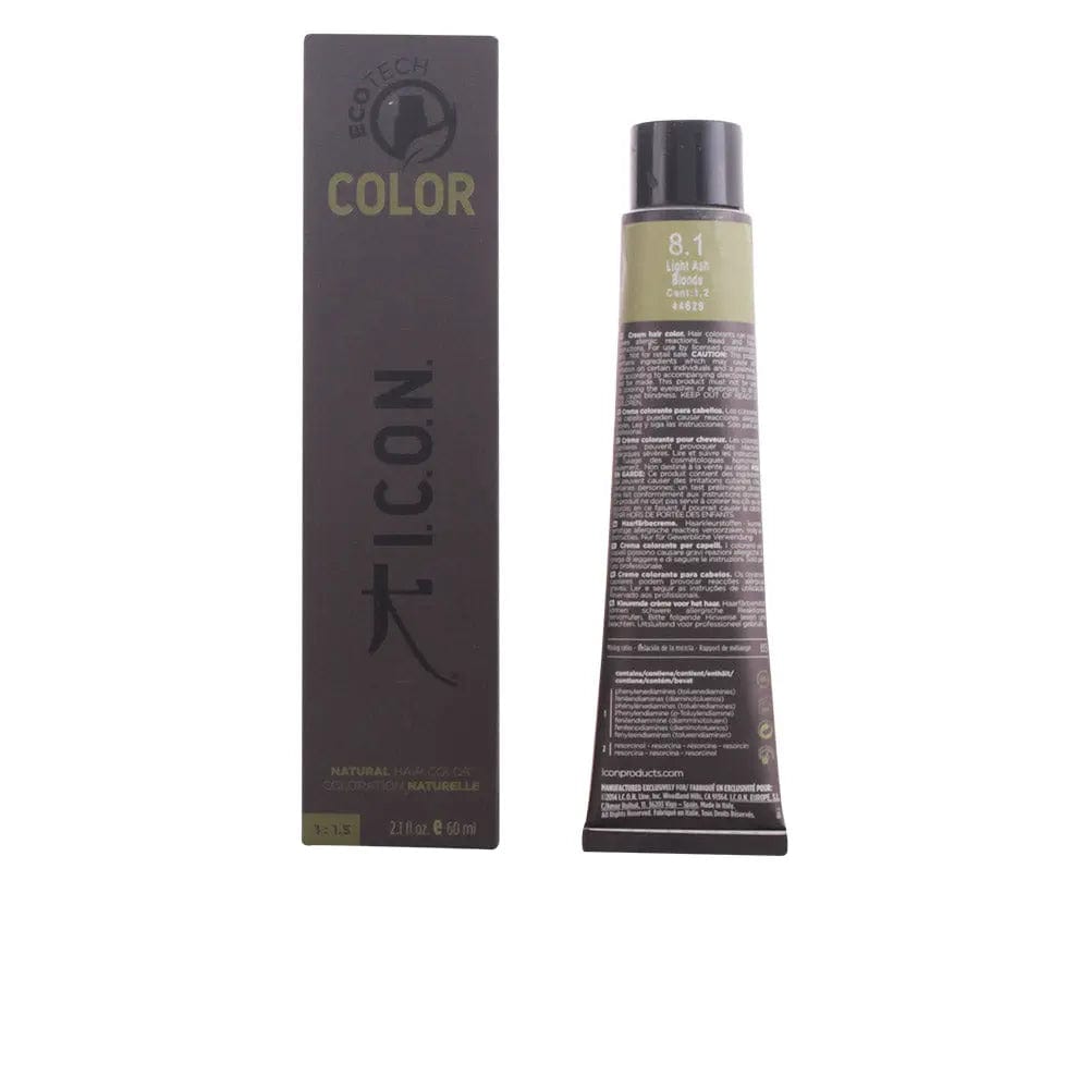 Jag Couture London - New York Icon Ecotech Color Natural Hair Color 8.1 Light Ash Blonde 60ml