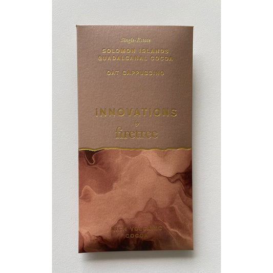 Jag Couture London - New York Innovations Solomon Islands Guadalcanal cocoa oat cappuccino dark chocolate bar