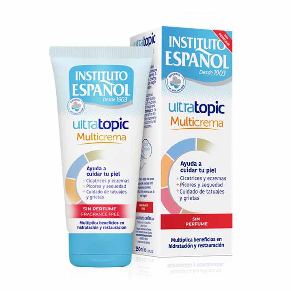 Jag Couture London - New York Instituto Español Ultratopic Multi-Crema Sin Perfume 150ml