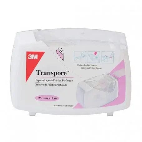 Jag Couture London - New York Ioox Transpore Esparadrapo Blanco 5 M X 2,5 Cm 3m