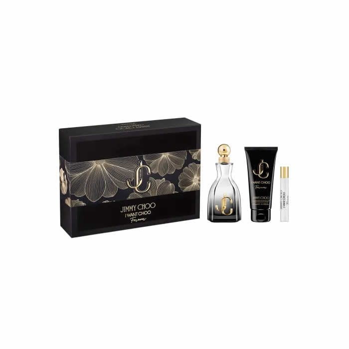 Jag Couture London - New York Jimmy Choo I Want Choo Eau De Parfum Spray 100ml Set 3 Pieces