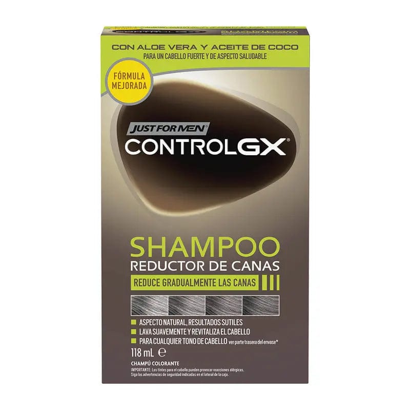 Jag Couture London - New York Just For Men Control Gx Grey Hair Reducing Shampoo 118ml