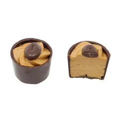 Jag Couture London - New York Kaffee Latte - milk chocolate cup filled with coffee cream 14.5g