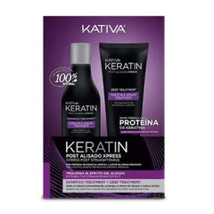 Jag Couture London - New York Kativa Keratin Post Smoothing Xpress Set 2 Pieces