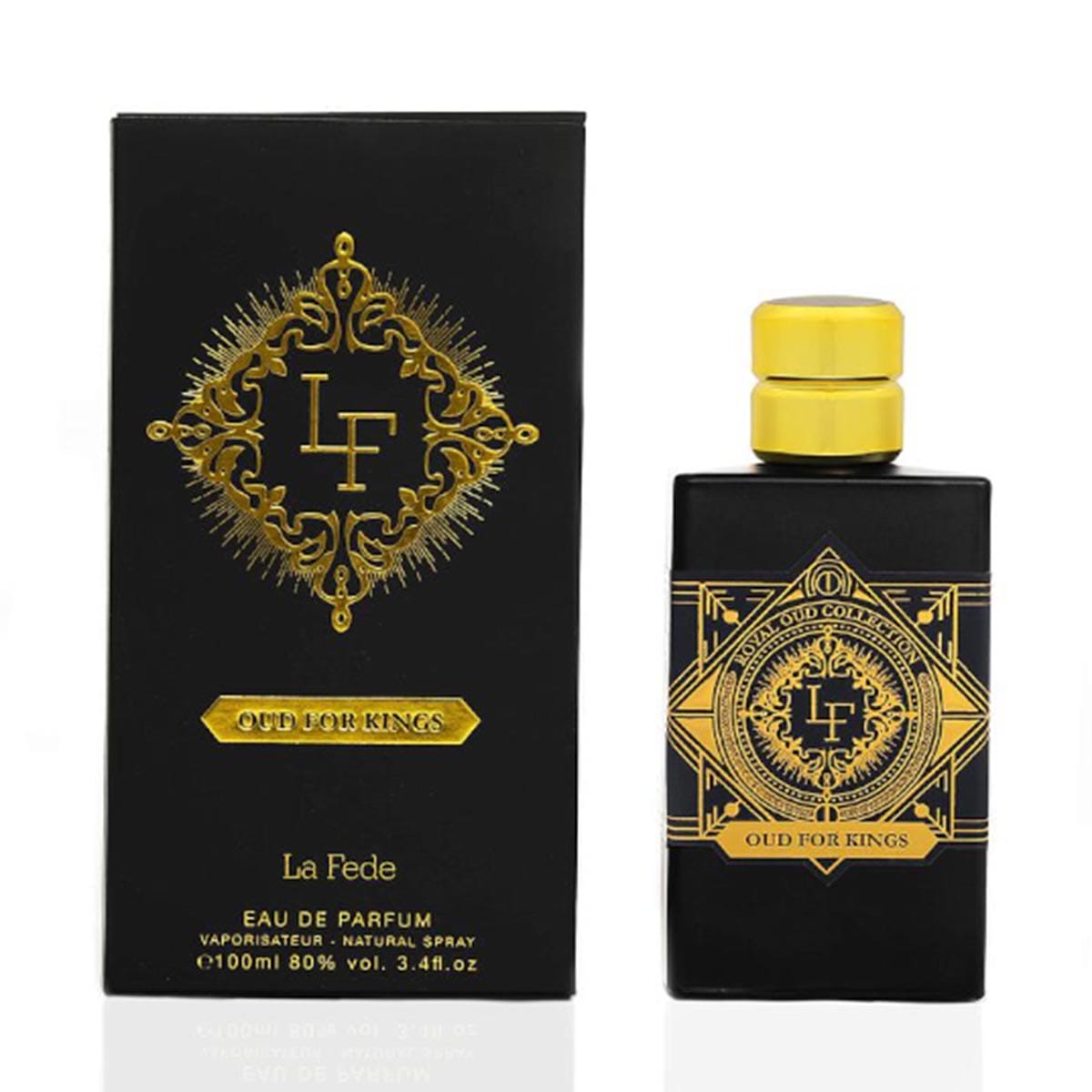 Jag Couture London - New York Khadlaj Perfumes La Fede Oud For Kings Eau De Parfum 75ml