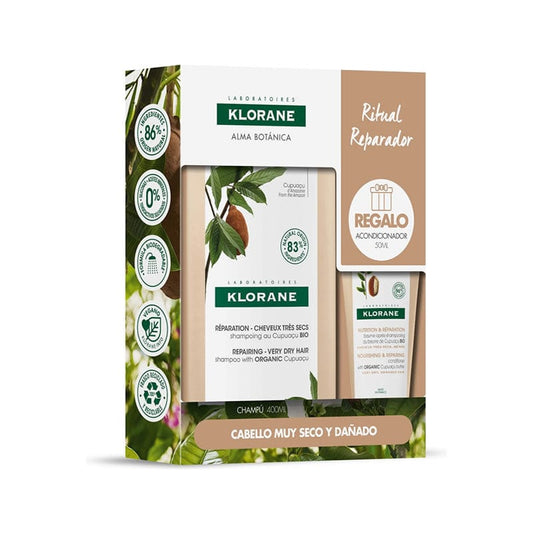 Jag Couture London - New York Klorane Organic Cupuaçu Shampoo Set 2 Pieces