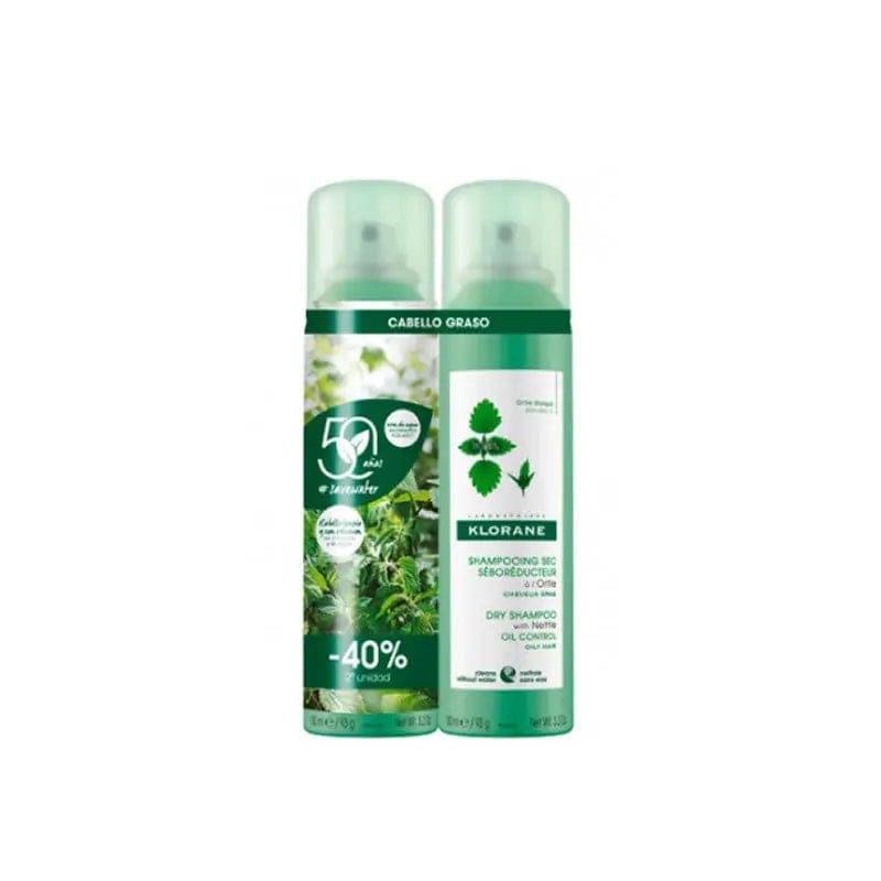 Jag Couture London - New York Klorane Purifying Dry Shampoo Nettle 2x150ml