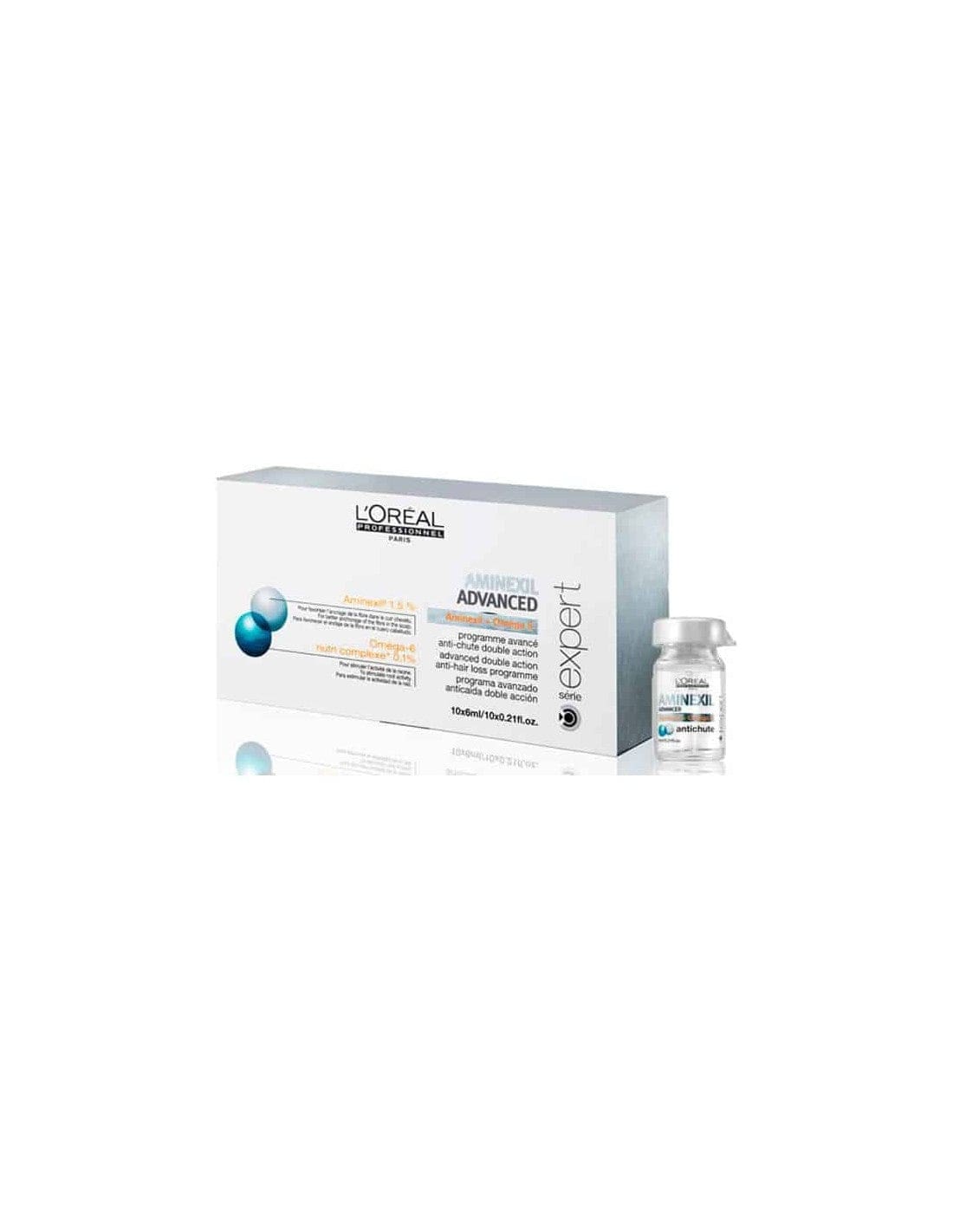 Jag Couture London - New York L'oreal Professionnel Aminexil Advanced Ampollas Enriquecidas Con Activos Dermatológicos Para Cabello 10 X 6ml
