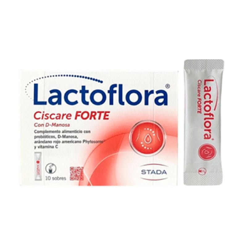 Jag Couture London - New York Lactoflora Ciscare Forte 10 Sachets with D-Mannose and Probiotics