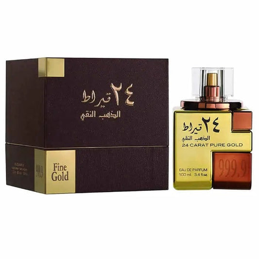 Jag Couture London - New York LATTAFA 24 CARAT PURE GOLD EAU DE PARFUM SPRAY 100ML