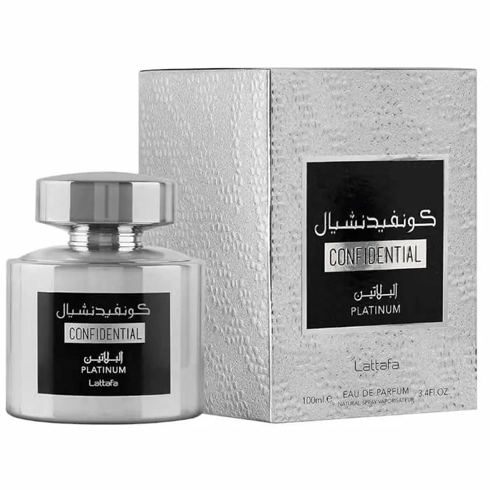 Jag Couture London - New York LATTAFA CONFIDENTIAL PLATINUM EDP SPRAY 100 ML