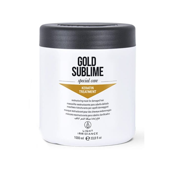 Jag Couture London - New York Light Irridiance Gold Sublime Keratin Treatment Mask 1000ml