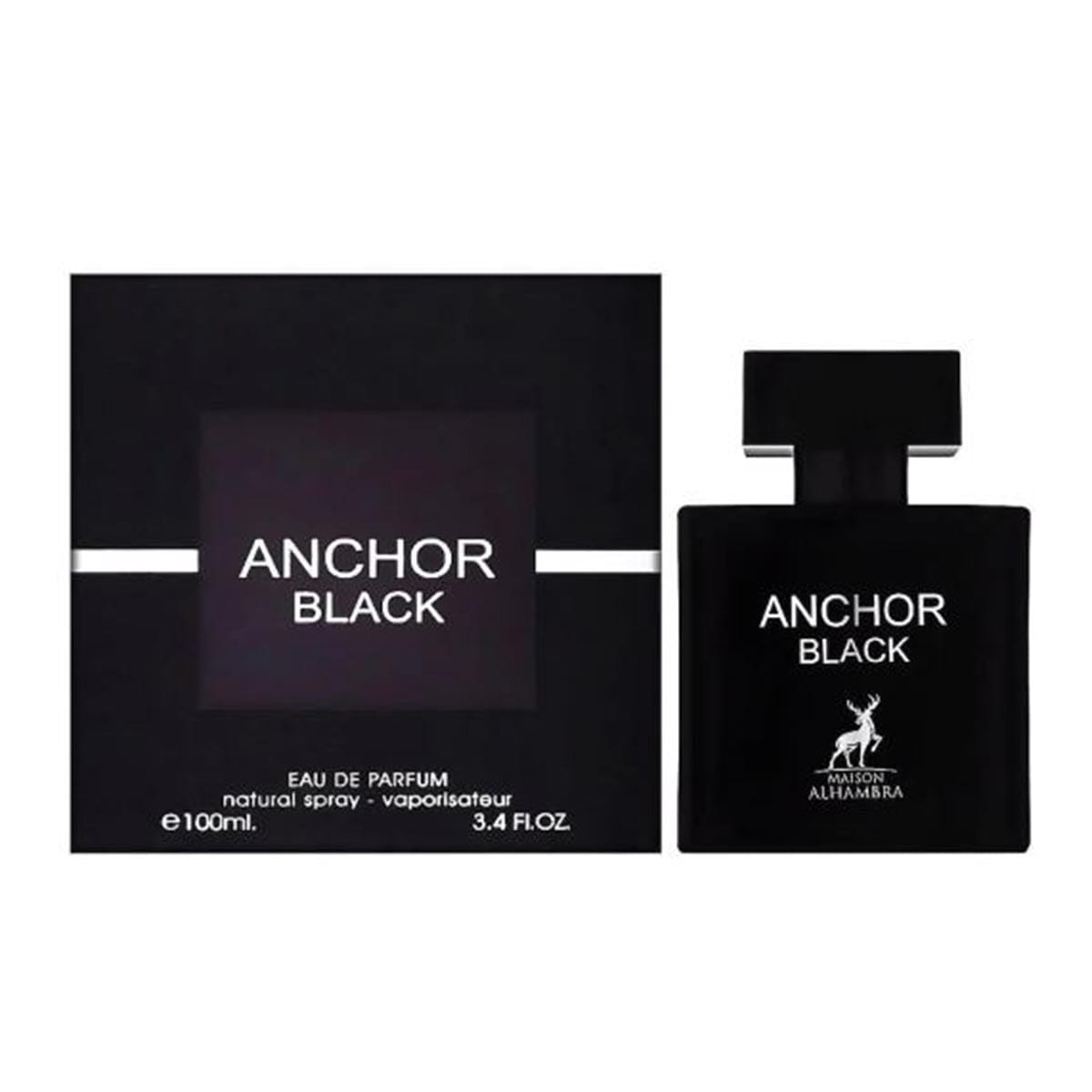 Jag Couture London - New York Maison Alhambra Anchor Black Eau De Parfum 100ml Spray