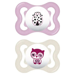 Jag Couture London - New York Mam Baby Dummy Perfect Star 0-2 Pink 2U