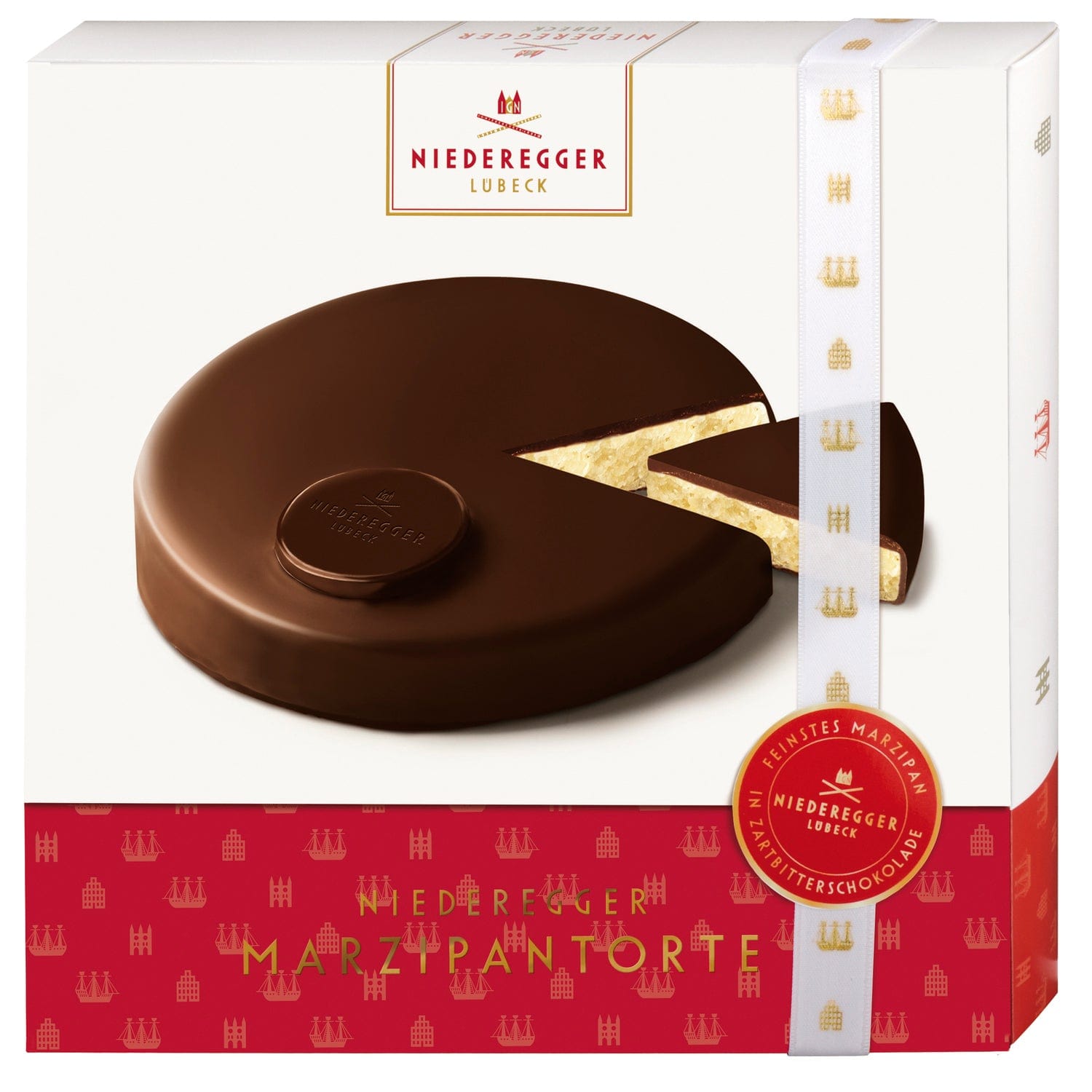 Jag Couture London - New York Marzipan cake - marzipan in dark chocolate