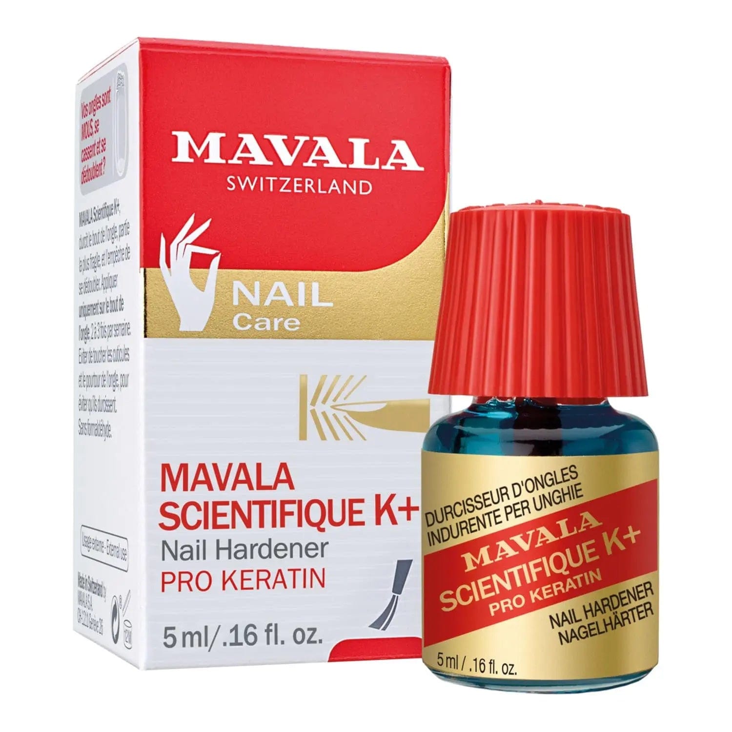 Jag Couture London - New York Mavala Scientifique K+  Nail Hardener  5ml