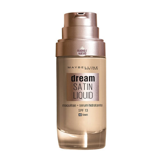 Jag Couture London - New York Maybelline Dream Satin Liquid Foundation &amp; Serum 40 Fawn 30ml