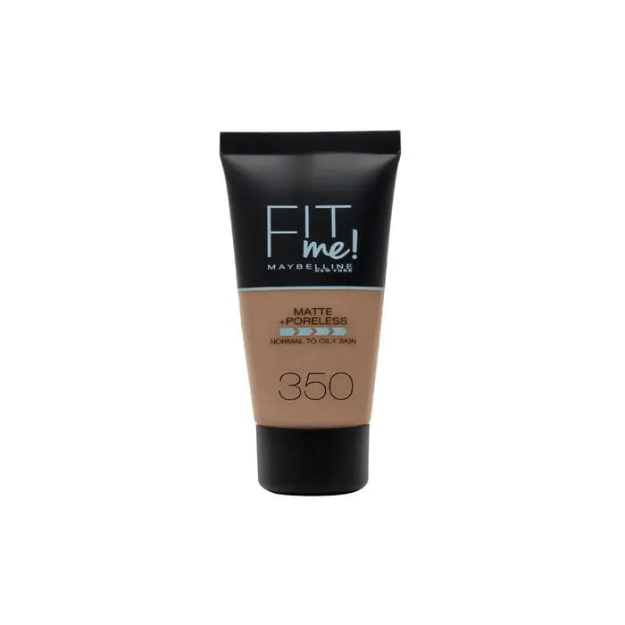 Jag Couture London - New York Maybelline Fit Me Matte &amp; Poreless Foundation 350 Caramel