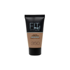Jag Couture London - New York Maybelline Fit Me Matte &amp; Poreless Foundation 350 Caramel