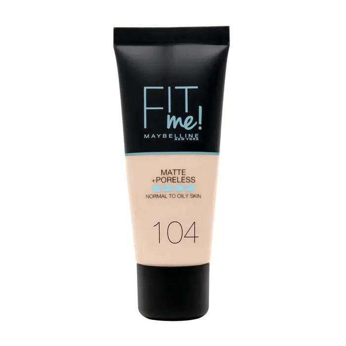 Jag Couture London - New York Maybelline Fit Me Matte & Poreless Foundation 104 Soft Ivory 30ml