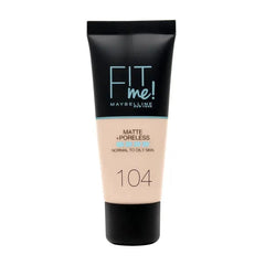 Jag Couture London - New York Maybelline Fit Me Matte & Poreless Foundation 104 Soft Ivory 30ml