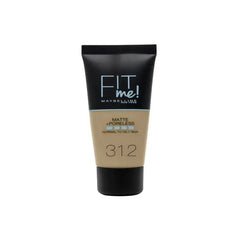 Jag Couture London - New York Maybelline Fit Me Matte + Poreless Foundation 312 Golden 30ml