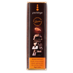 Jag Couture London - New York Milk chocolate bar with dark ganache & cocoa nibs