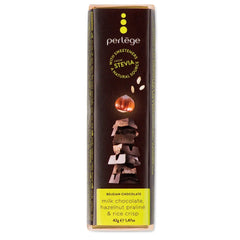 Jag Couture London - New York Milk chocolate bar with ganache hazelnut praline & rice crisp