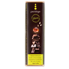 Jag Couture London - New York Milk chocolate bar with ganache hazelnut praline & rice crisp