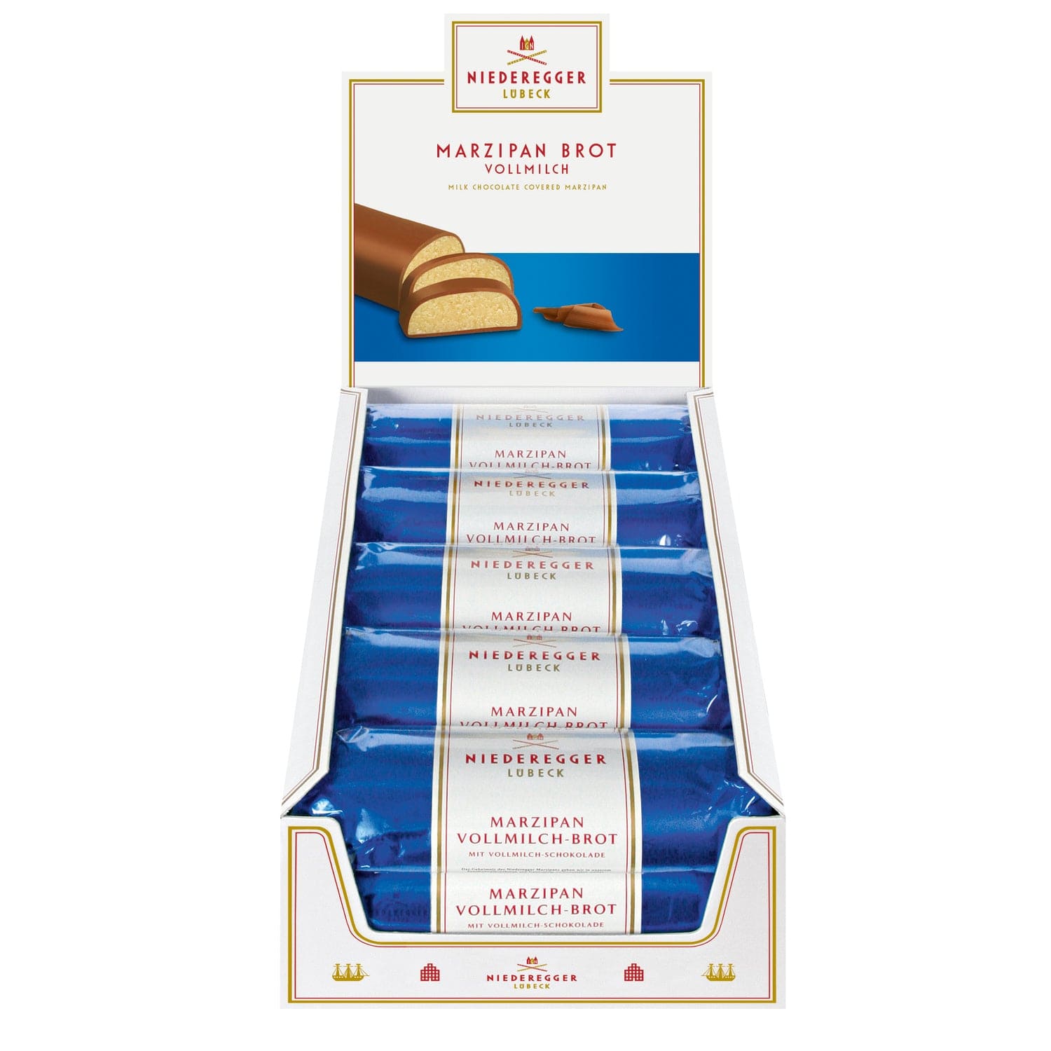 Jag Couture London - New York Milk chocolate covered marzipan loaf