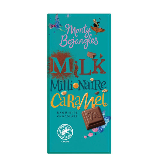 Jag Couture London - New York Milk Millionaire Caramel exquisite chocolate bar