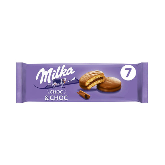 Jag Couture London - New York Milka Choc & Choc biscuits covered in milk chocolate