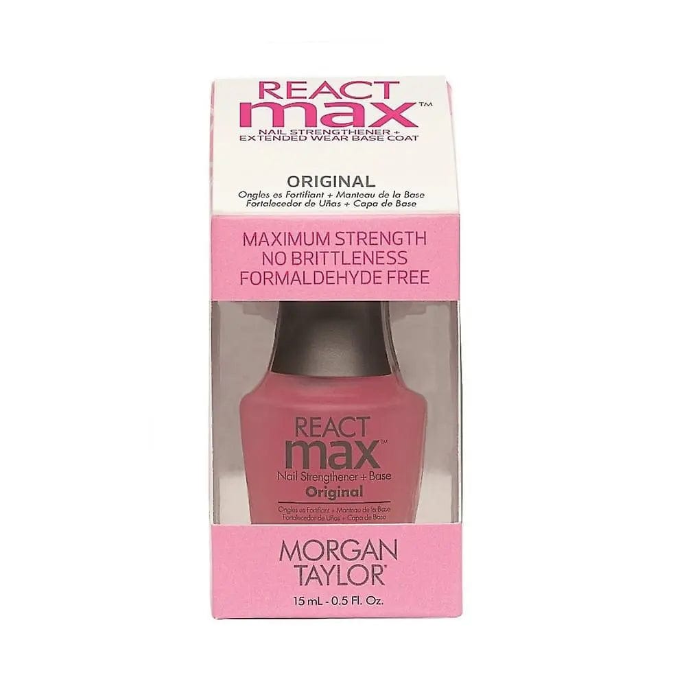 Jag Couture London - New York Morgan Taylor React Max Original Nail Strengthener Base 15ml