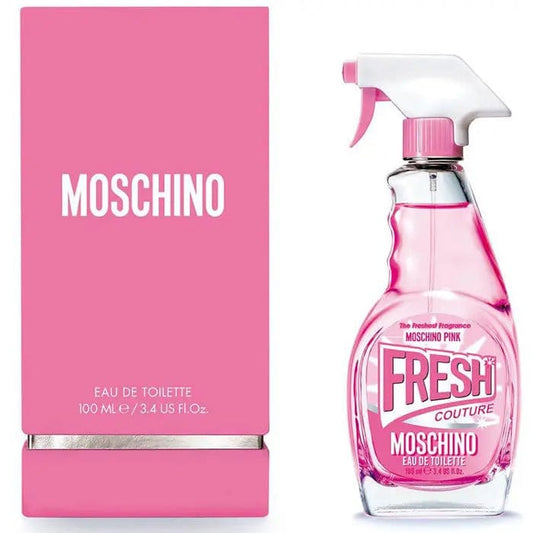 Jag Couture London - New York Moschino Fresh Couture Pink Eau De Toilette Spray 100ml