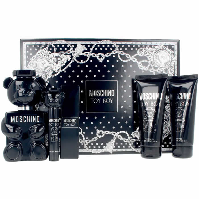 Jag Couture London - New York Moschino Toy Boy Eau De Parfum Spray 100ml Set 4 Pieces