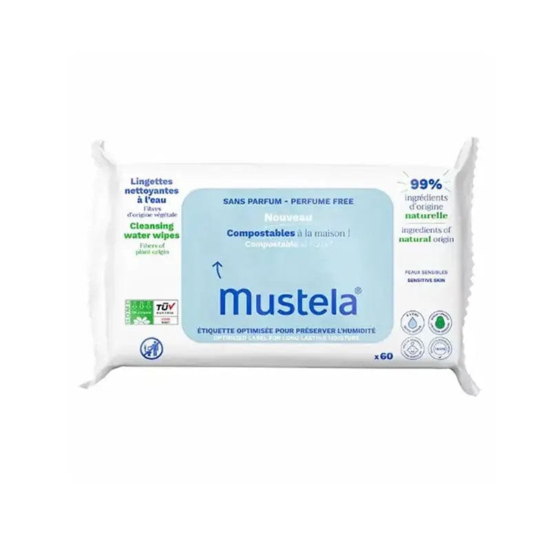 Jag Couture London - New York Mustela Biodegradable Wipes 60 Units