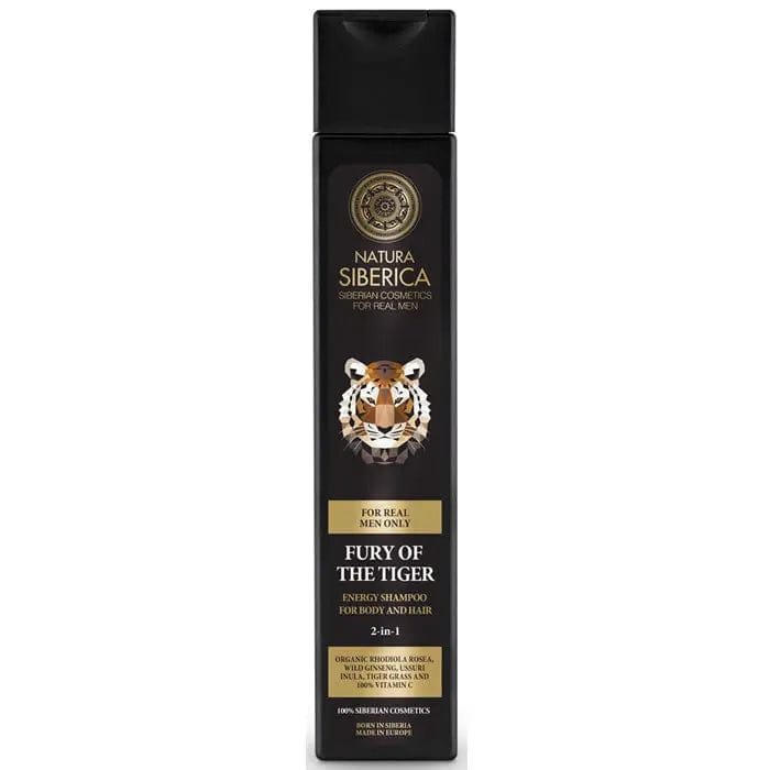 Jag Couture London - New York Natura Fury Of The Tiger Energy Shampoo For Body And Hair 2 In 1 250ml