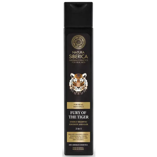 Jag Couture London - New York Natura Fury Of The Tiger Energy Shampoo For Body And Hair 2 In 1 250ml