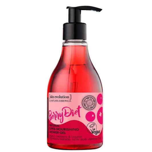 Jag Couture London - New York Natura Siberica Berry Diet Natural Super Nourishing Shower Gel 260ml