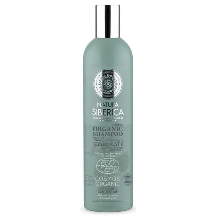 Jag Couture London - New York Natura Siberica Certified Organic Shampoo Volume And Freshness 400ml