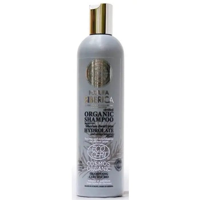 Jag Couture London - New York Natura Siberica Certified Organic Shampoo Volume And Nourishement 400ml