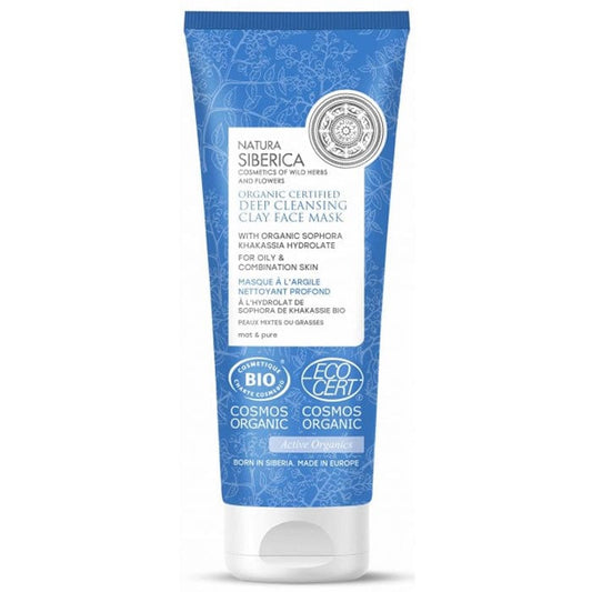 Jag Couture London - New York Natura Siberica Deep Cleansing Clay Face Mask 75ml