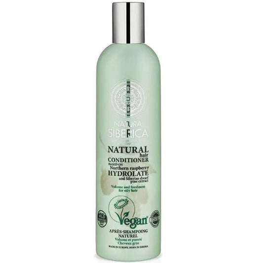 Jag Couture London - New York Natura Siberica Natural Volume And Freshness Conditioner For Oily Hair 400ml