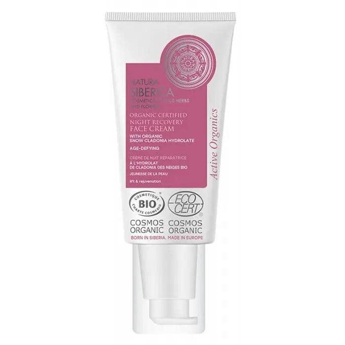 Jag Couture London - New York Natura Siberica Night Recovery Face Cream 50ml