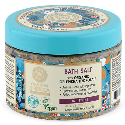 Jag Couture London - New York Natura Siberica Oblepikha Bath Salt Anti Estress 600g