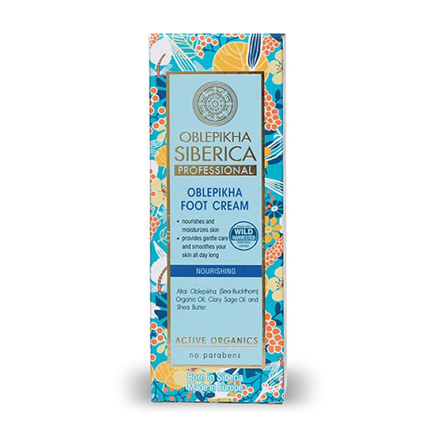 Jag Couture London - New York Natura Siberica Oblepikha Nourishing Crema De Pies 75ml