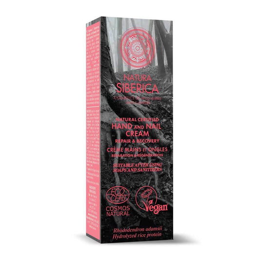 Jag Couture London - New York Natura Siberica Sos Cremas De Manos Reparacion Recuperacion 75ml