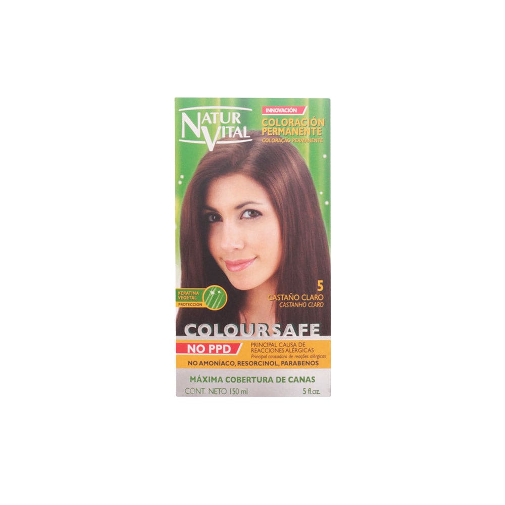 Jag Couture London - New York Naturaleza Y Vida Coloursafe Permanent Color 5 Light Brown 150ml